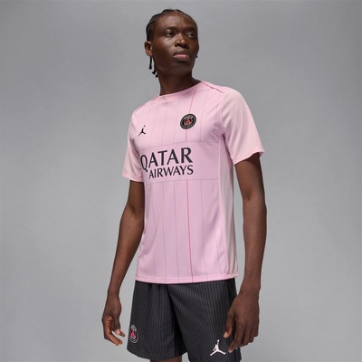 Nike PSG Special Edition Pre Match Shirt 25/26 Mens - Pink/Grey