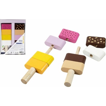 Detoa Dřevěná hra Sklapni to!