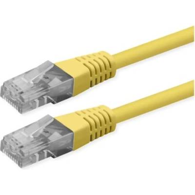 Roline Patch кабел UTP CAT6 PoE, 0, 3 м, жълт 21.51. 1512-50 (21.51.1512-50)