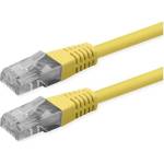 Roline Patch кабел UTP CAT6 PoE, 0, 3 м, жълт 21.51. 1512-50 (21.51.1512-50)