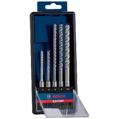 BOSCH Sada príklepových vrtákov EXPERT SDS plus-7X, 5/6/6/8/10 mm, 5 ks 2608900197