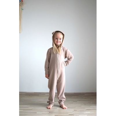 Detský overal Chlpatá medvedica