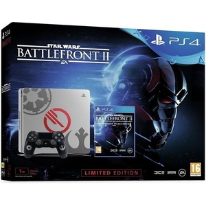 Sony PlayStation 4 Slim 1TB (PS4 Slim 1TB) Star Wars Battlefront II Deluxe Limited Edition Конзоли за игри