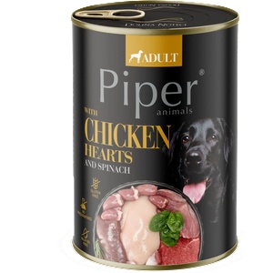 Dolina Noteci Piper chicken, hearts & spinach 800 g