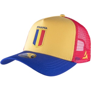 FLLÖS T-cap romania 5 червено, жълто, синьо, Микс uni (fl-cap-ro5-54)