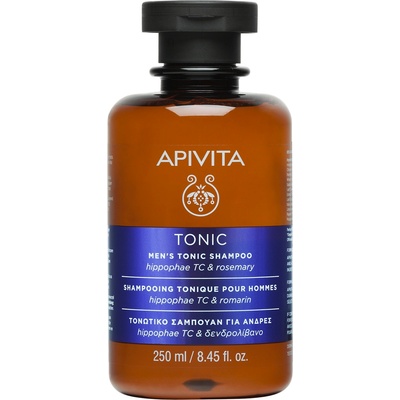 Apivita Тоник-шампоан за мъже, против косопад, 250 ml