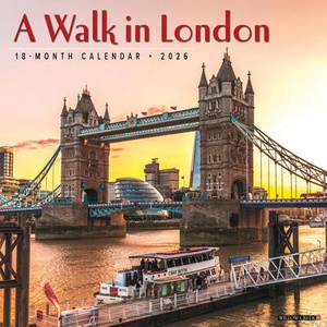 A Walk in London 2026 12 X 12 Wall Calendar | Willow Creek Press (ISBN: 9781549249754)