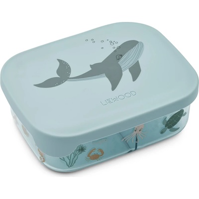 LIEWOOD Детски контейнер за храна Liewood Kid's Arthur Tritan Lunchbox Food storage - Sea Creature / Sandy - размер 850 ml (532-3369-0311)