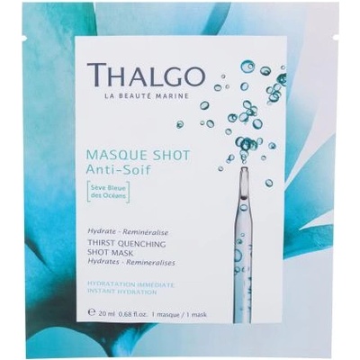 Thalgo Shot Mask Thirst Quenching хидратираща маска 20 ml за жени