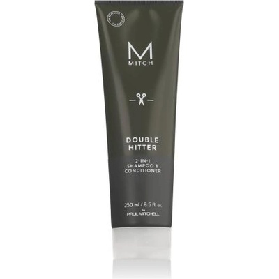 Paul Mitchell Mitch Double Hitter 2-in-1 Shampoo & Conditioner 250 ml 2 в 1 шампоан и балсам за мъже