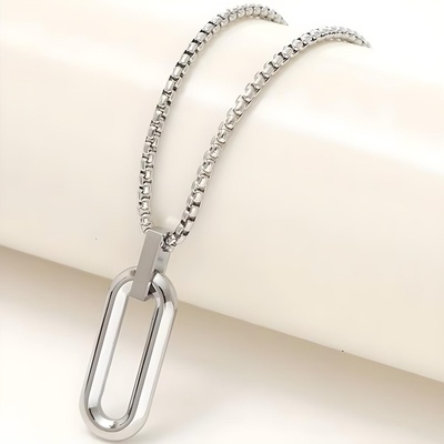 HARAHU Колие ro-34142 - Сребърна kp34142 (ro-34142)