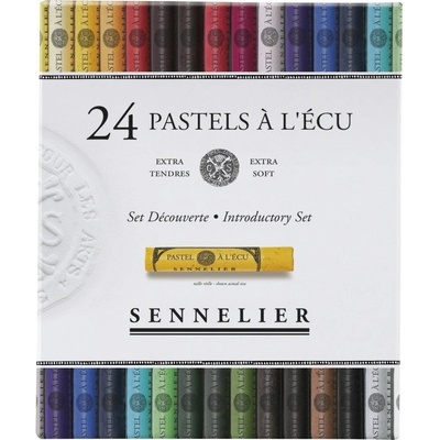 Sennelier Sada suchých pastelů základní odstíny 24 ks