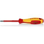 KNIPEX Отвертка PH 1, VDE 1000V жълто-червена ръкохватка 187мм, - K982401 (K982401)