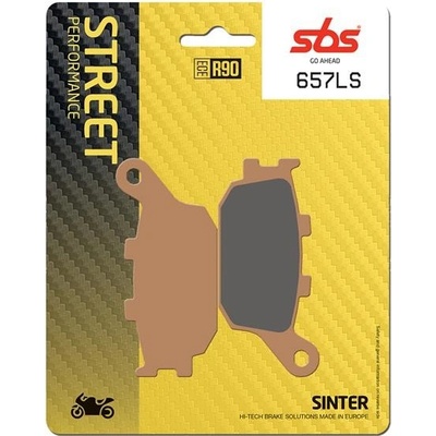 SBS zadní 657LS - Honda Hornet, Yamaha MT-07 brzdové destičky | Zboží Auto