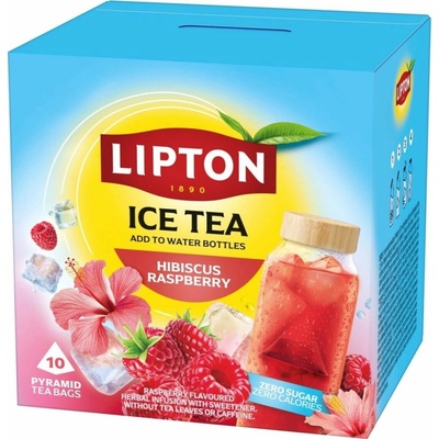 Lipton Ice Tea Cold Hibiscus Raspberry 10 čajových sáčků
