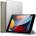 ESR Ascend Trifold Case - полиуретанов калъф с поставка за iPad 9 (2021), iPad 8 (2020), iPad 7 (2019) (сив)