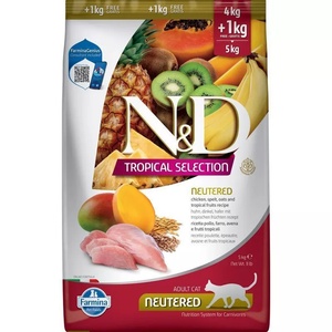 N&D Tropical Selection Adult Neutered chicken 5 kg