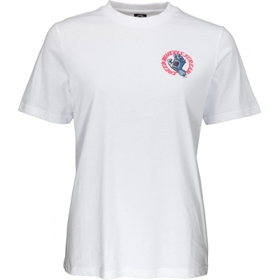 Santa cruz VINTAGE SCREAMING HAND SCREAM TEE White