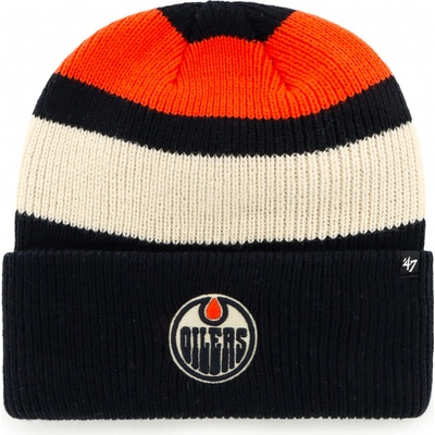 47 Brand pánská zimní čepice Edmonton Oilers Clubhouse Jennings ’47 Cuff Knit