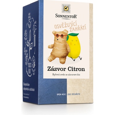 Sonnentor Bio Zázvor Citron 32,4 g