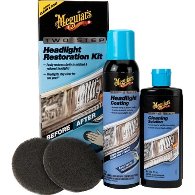 Meguiar's Two Step Headlight Restoration Kit – Hledejceny.cz