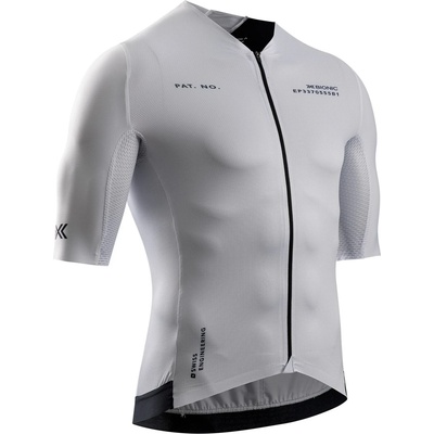 X-Bionic Мъжка фланелка с къс ръкав за колоездене X-Bionic Corefusion Aero Jersey S/S Cycling jersey - Off White - размер M (056-3181-0412)