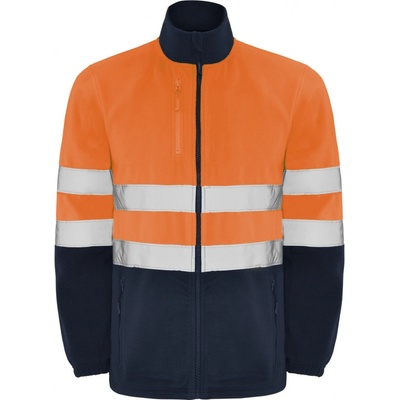 Roly Altair Fleecová mikina Hi Viz HV9305 Navy Blue