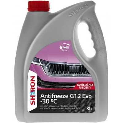 Sheron Antifreeze G12 Evo -30°C 3 l | Zboží Auto