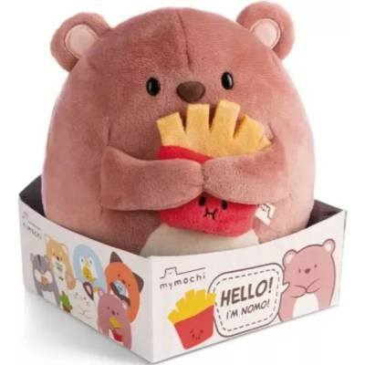 NICI Ници МайМочи: Номо плюшен мечок, пържени картофи - 16 см, подаръчна кутия (61148)
