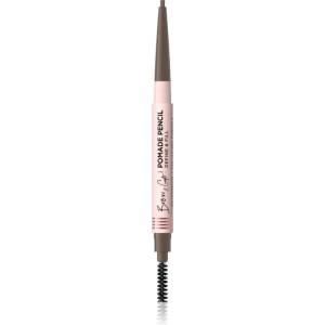 Eveline Cosmetics Brow & Go! водоустойчив молив за вежди с четка 2 в 1 цвят Taupe 4 гр