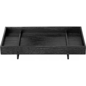 BLOMUS Дървена табла / поднос abento, 30 х 50 см - цвят черен (blomus 64437)