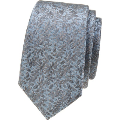 Avantgard Kravata Slim Lux 571-22462 modrá/béžová