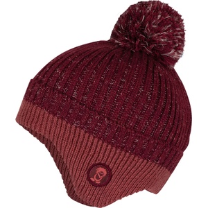 Trollkids Детска зимна шапка (beanie) Trollkids Kid's Flekkefjord Reflective Cap Beanie - Deep Ruby / Frozen Berry - размер 52-56 cm (904-4571-0412)