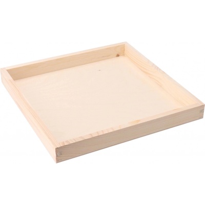 ČistéDřevo Dřevěný servírovací tác 30x30cm