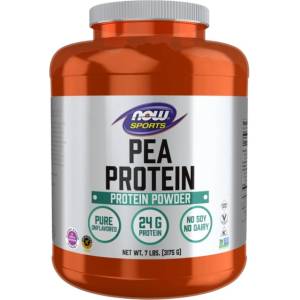 NOW Pea Protein [3175 грама] Натурален