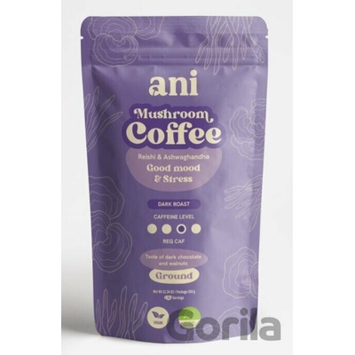 ANi Mushroom Coffee Good mood & Stress mletá 350 g