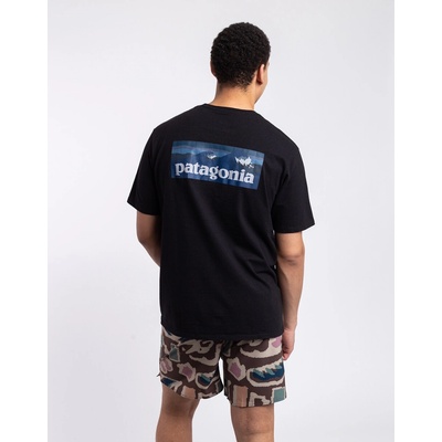 Patagonia M's Boardshort Logo Pocket Responsibili-Tee Ink black