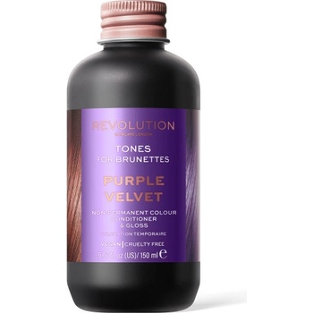 Revolution Hair Tones for Brunettes Purple Velvet farba na vlasy 150 ml