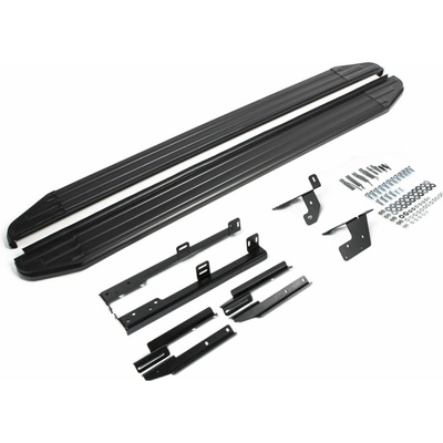 Premium Black Bočné nášľapy TUV Nissan Navara D40 4d 2005 -2015