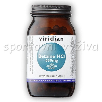 Viridian Betaine HCl 90 kapsúl