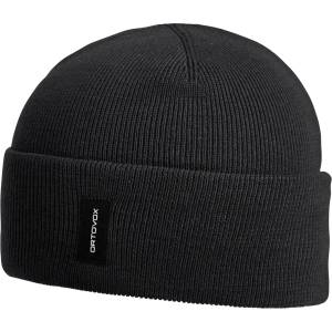 Ortovox Зимна шапка (beanie) Ortovox Nicholson Rib Beanie - Black Raven - размер 50-56 cm (904-5228-0111)