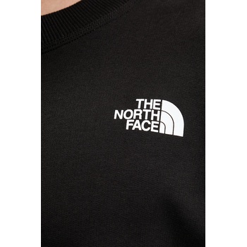 The North Face Памучен суичър The North Face Nuptse Oversized мъжки в черно с изчистен дизайн NF0A8C3UJK31 (NF0A8C3UJK31)