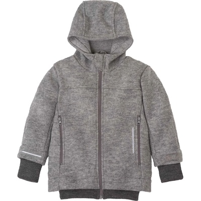 disana Детско вълнено яке disana Kid's Outdoor-Jacke Wool jacket - Grau - размер 98/104 (EU) (703-6087-0311)