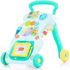 Chipolino Музикална играчка за бутане Chipolino Funny - Зелена (MIK02004FNM) - baby Проходилка