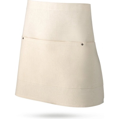 CHICORY. Víceúčelová zástěra z bavlněného plátna 260 g/m² Přírodní