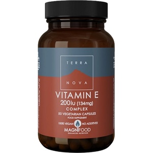 Terranova Vitamin E 200 IU [50 капсули]