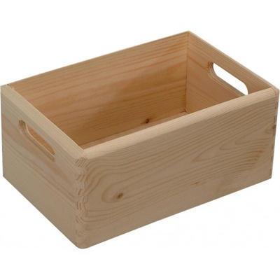 KESPER Viacúčelová drevená debnička, 30 x 20 x 14 cm