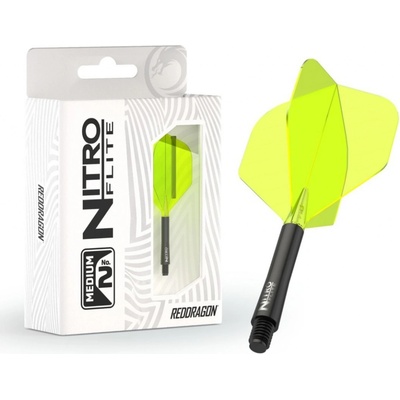 Red Dragon Nitro Flite - No2 - black & yellow - medium – Zboží Dáma