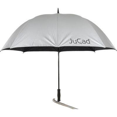 JuCad Telescopic Umbrella stříbrná