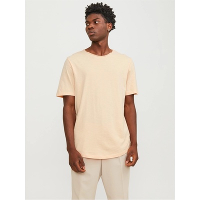 Jack and Jones Тениска Jack and Jones Men's JJ Short-Sleeve Regular Fit T-Shirt - Apricot Ice